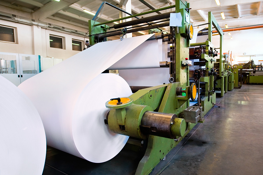 Indústria de impressão de papel 