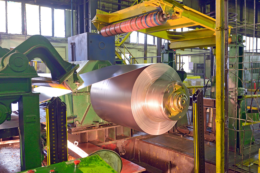 Indústria de processamento de ferro e aço